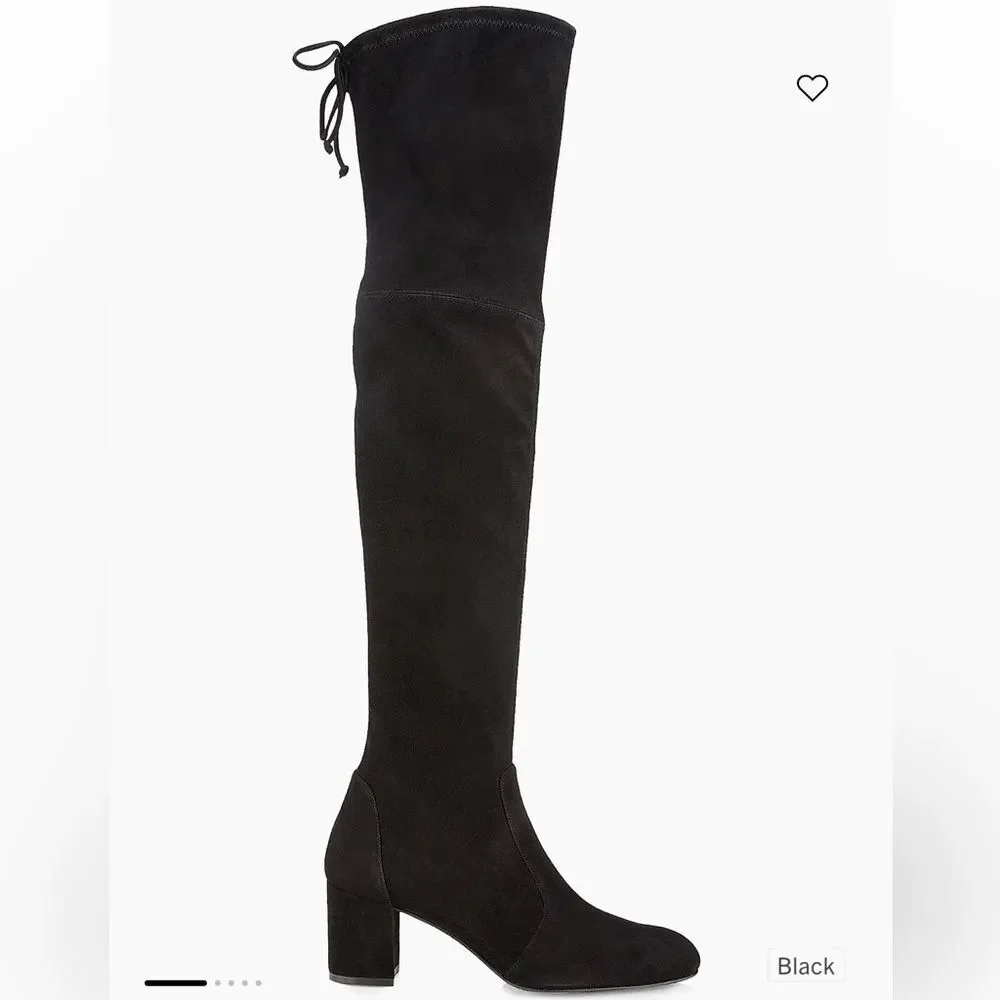 Stuart Weitzman  Yulianaland 60MM Leather Over-The-Knee Boots